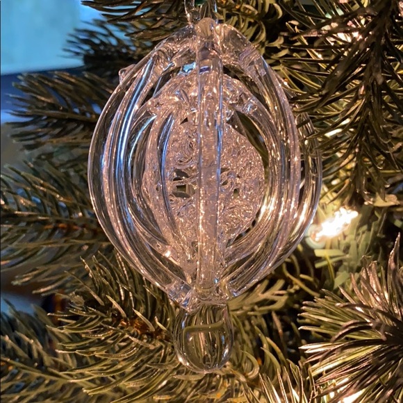 Vintage Intricate Hand Blown Crystal Ornament - Picture 4 of 7